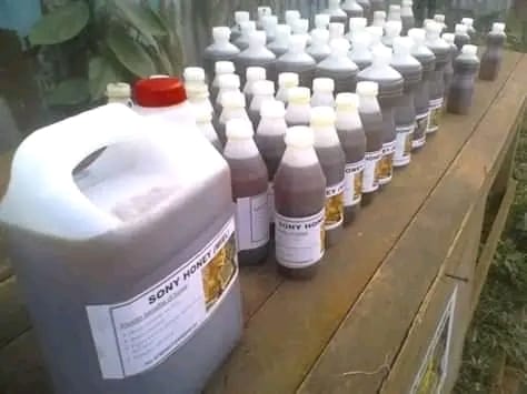 MBIAME  HONEY PACKAGED FOR MARKETING